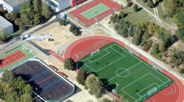Športový areál základnej školy v Trenčíne
