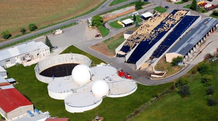 Biogas station - Bzovík
