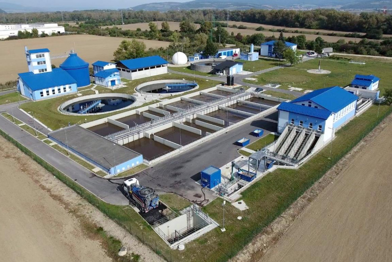 COV_NM02 Kanalizácie a ČOV / ČOV Nové Mesto N/V Kanalizácie a ČOV / ČOV Nové Mesto N/V