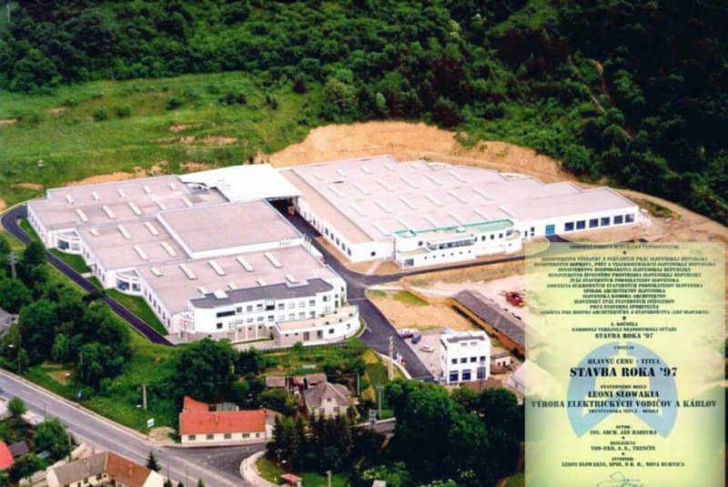 LEONI Slovakia Dobra1 Výrobné a priemyselné haly, administratívne a prevádzkové budovy Výrobné a priemyselné haly, administratívne a prevádzkové budovy