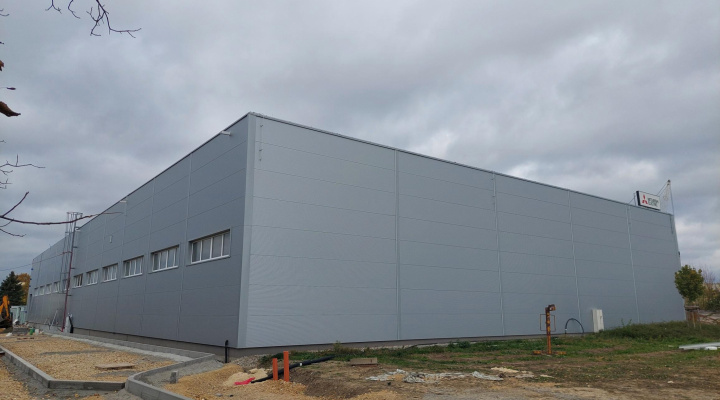 Production and storage hall Pieštany Klimatech