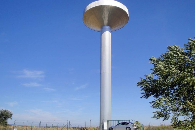 Vežový vodojem 900 m3 Rusovce1 Vodojemy a vodovody / Vežový vodojem 900 m3 Rusovce Vodojemy a vodovody / Vežový vodojem 900 m3 Rusovce